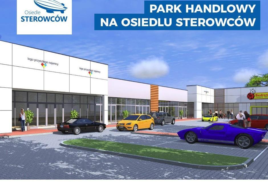 Dowiedz się więcej na temat parku handlowego na Osiedlu Sterowców!