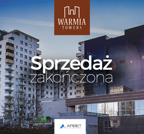 Nie ma już mieszkań na sprzedaż w Warmia Towers