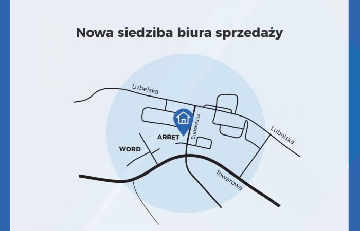 Uwaga! Nowa siedziba biura sprzedaży mieszkań!