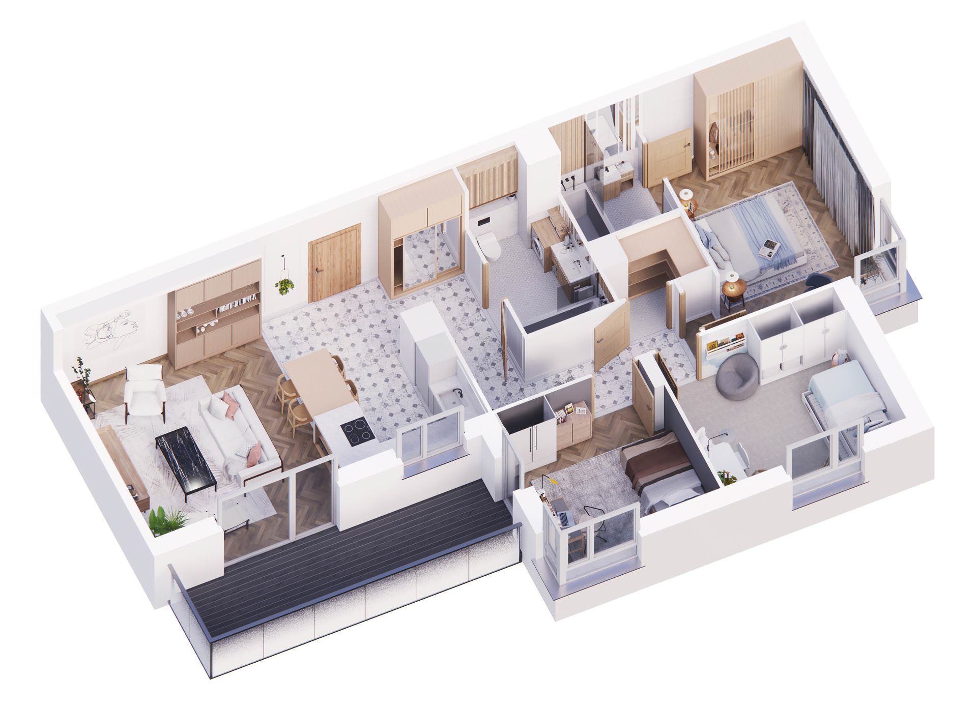 widok 3d