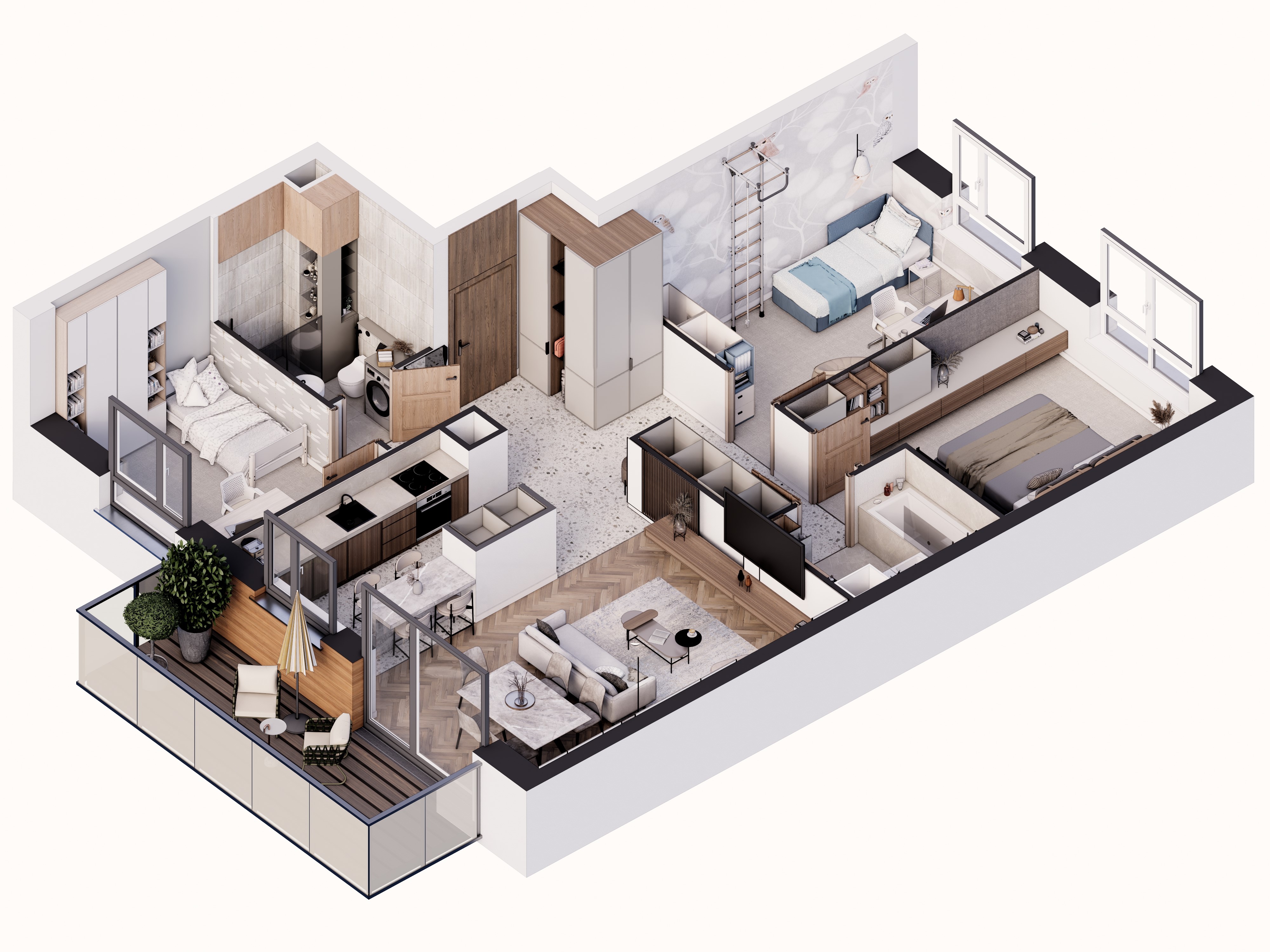 widok 3d